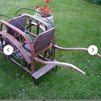 passeggino fine 800, culla in legno e affettatrice