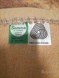 coperta lana 100%