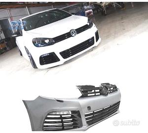 PARAURTI ANTERIORE VOLKSWAGEN VW GOLF 6 08-12 LOOK