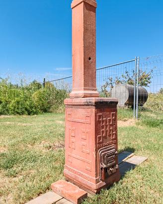 Stufa in terracotta Becchi Forlì 