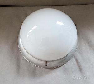 Lampada anni '40/'50 stile industrial/bauhaus