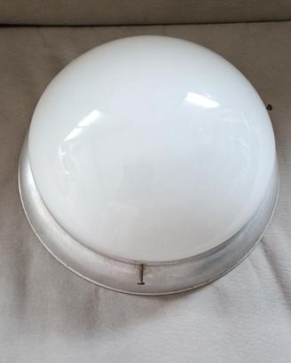 Lampada anni '40/'50 stile industrial/bauhaus
