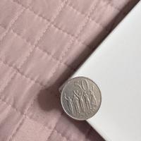 Anello con moneta da 50 Santeem dell'Etiopia. 16 m