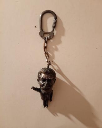 portachiavi Stalin in argento 