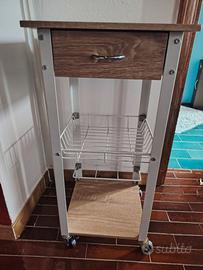 mobiletto da cucina su ruote
