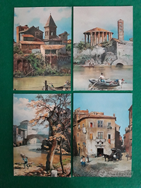 25 cartoline Roma sparita roesler franz
