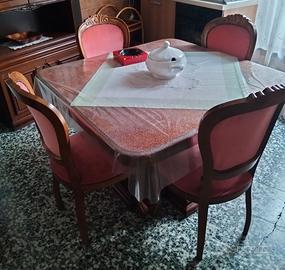 Tavolo allungabile + 6 sedie