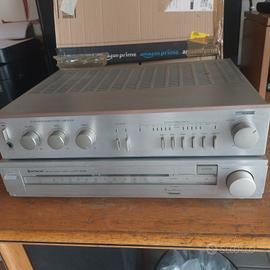 amplificatore phonola  +sintonizzatore  hitachi