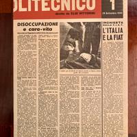 Rivista Il Politecnico Elio Vittorini