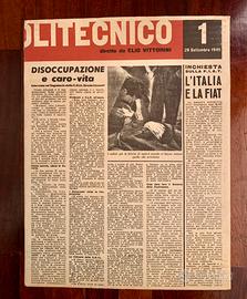 Rivista Il Politecnico Elio Vittorini