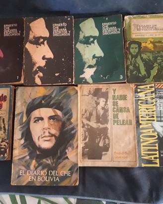 N°8 libri Storia CHE QUEVARA lingua Spag/Ita
