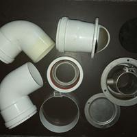 Raccordi scarico caldaia diametro 80