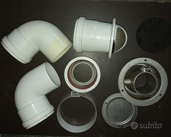 Raccordi scarico caldaia diametro 80