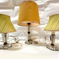 Trittico  abatjour lampade plexiglass  '60 Vintage