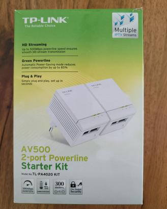 TP-LINK Starter Kit 2-port Powerline AV500