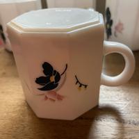 Set di 4 tazze ottagonali in vetro Arcopal