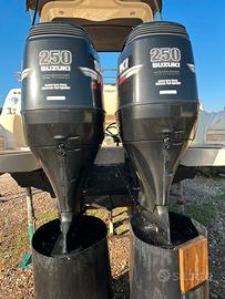 Coppia motori Suzuki 250 df - 500 ORE - 2009