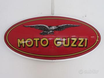 INSEGNA ORIGINALE MOTO GUZZI E BMW ILLUMINATA