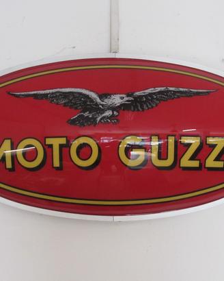 INSEGNA ORIGINALE MOTO GUZZI E BMW ILLUMINATA