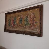 quadro con arazzo di stoffa Baldassarre peruzzi ap
