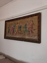 quadro con arazzo di stoffa Baldassarre peruzzi ap