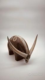 Statuina Lladrò "Zebù"