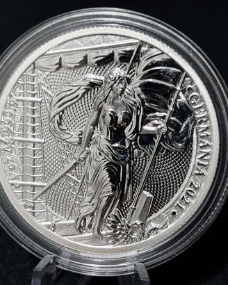 1 oncia 1OZ argento Germania 2021 - Lady Germania