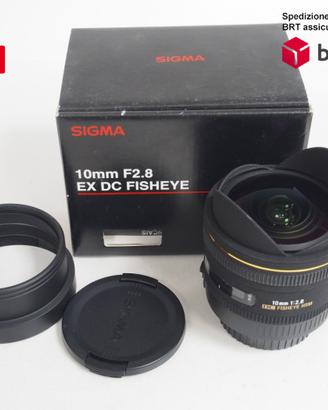 Sigma 10 F2.8 EX DC HSM Diagonal Fisheye (Canon)