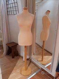 manichino sartoriale color Ecru