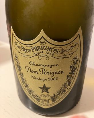 "Champagne Dom Perignon Vintage 2002"