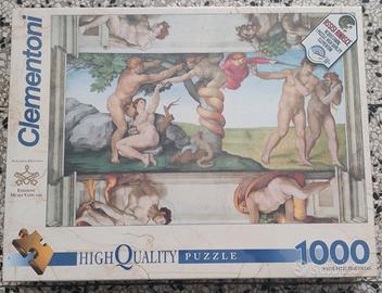 Puzzle Clementoni 1000 pezzi Il peccato originale