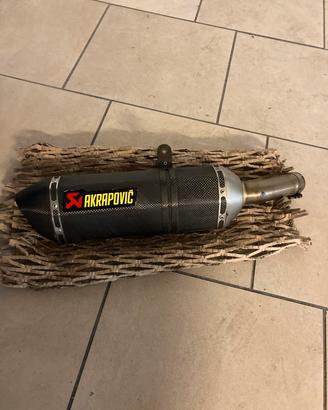 Scarico Akrapovic carbonio Yamaha FZ8 2010-2016