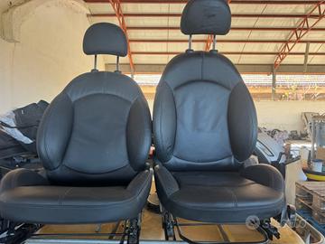 Coppia sedili pelle mini countryman paceman r60 r6