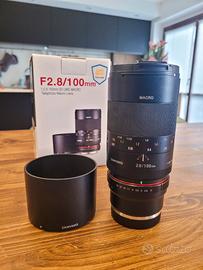Samyang 100mm f/2.8 ED UMC Macro – Sony E-Mount
