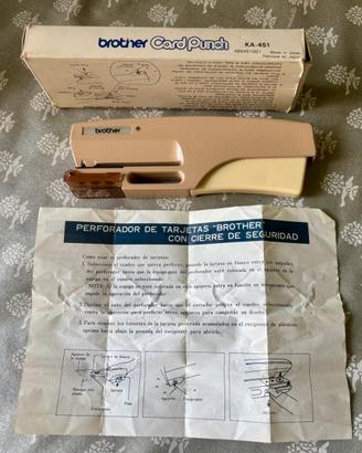 Brother Card Punch KA 451
