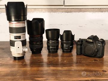 Corredo fotografico Canon 