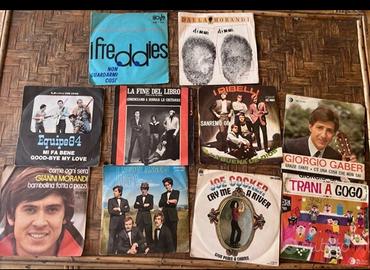 Lotto vinili 45 giri Dalla Equipe 84 GABER 7”