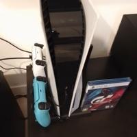 PlayStation 5 + Base Verticale con Ventole +Giochi