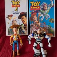Toy story e Toy story 2 action figure Woody Buzz