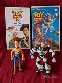 Toy story e Toy story 2 action figure Woody Buzz