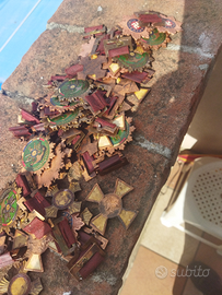 Lotto medaglia militari