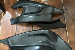 Cover carbonio forcellone bmw s1000 rr 2010-2018