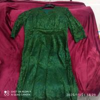 vestito verde classico elegante