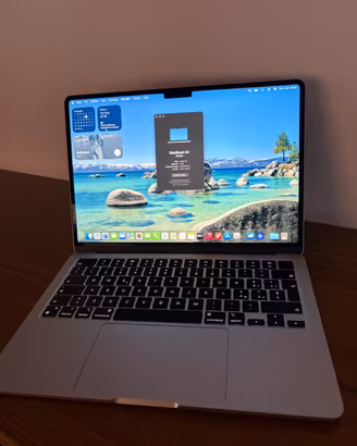 MacBook Air M2+magic mause+caricatore