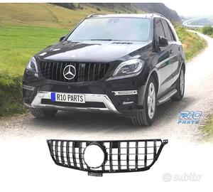 GRIGLIA MERCEDES ML W166 11-15 LOOK AMG NERO LUCID