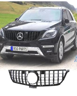 GRIGLIA MERCEDES ML W166 11-15 LOOK AMG NERO LUCID