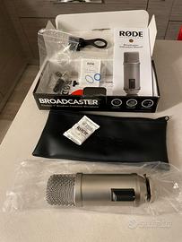 Microfono professionale Røde broadcaster