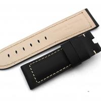 Cinturino Officine Panerai Cuoio Nero 24mm