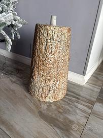 Tronco albero natale