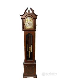 OROLOGIO A PENDOLO 'TEMPUS FUGIT' FUNZIONANTE